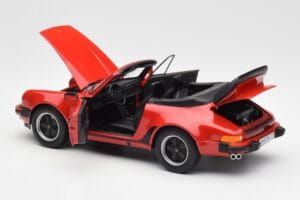 Porsche 911 930 Turbo Cabriolet Rojo Norev 1:18 187664 Metal - imagen 5 de 8
