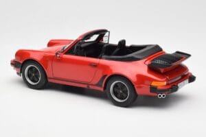 Porsche 911 930 Turbo Cabriolet Rojo Norev 1:18 187664 Metal - imagen 7 de 8