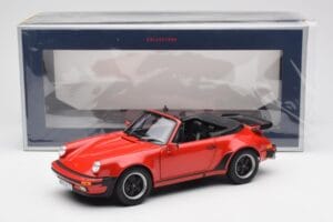 Porsche 911 930 Turbo Cabriolet Rojo Norev 1:18 187664 Metal - imagen 8 de 8