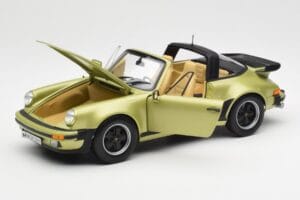 Porsche 911 930 Turbo Targa Verde Metalizado Norev 1:18 187526 Metal - imagen 2 de 10