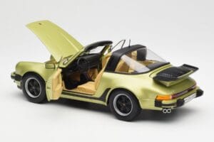 Porsche 911 930 Turbo Targa Verde Metalizado Norev 1:18 187526 Metal - imagen 7 de 10