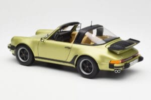 Porsche 911 930 Turbo Targa Verde Metalizado Norev 1:18 187526 Metal - imagen 9 de 10