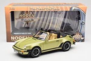 Porsche 911 930 Turbo Targa Verde Metalizado Norev 1:18 187526 Metal - imagen 10 de 10