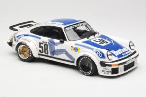 Porsche 911 934 #58 B. Wollek / P. Gurdjian Kremer Racing Winners Group 4 24 Hours of Le Mans 1977 Minichamps 1:18 155776458  - imagen 4 de 6