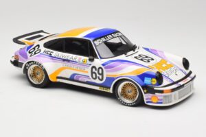 Porsche 911 934 Schiller Racing Team #69 R. Haldi / H. Vetsch 24 Hours of Le Mans 1976 Minichamps 1:18 155766469 Metal - imagen 4 de 6