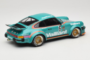 Porsche 911 934 Vaillant #6 B. Wollek Winner Norisring DRM 1976 Minichamps 1:18 155766406 Metal - imagen 2 de 6