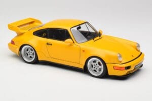 Porsche 911 964 3.8 RS Speed Yellow Solido 1:18 S1803401 Metal - imagen 5 de 7