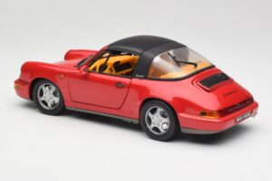 Porsche 911 964 Carrera 2 Targa Rojo Anson 1:18 30305-W Metal - imagen 7 de 8