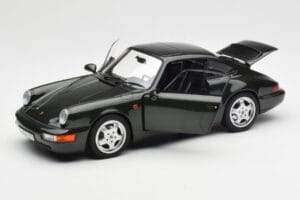 Porsche 911 964 Carrera 4 Verde Metalizado Norev 1:18 187321 Metal - imagen 2 de 8