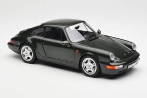 Porsche 911 964 Carrera 4 Verde Metalizado Norev 1:18 187321 Metal - imagen 6 de 8