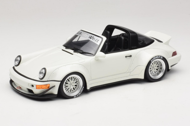 Porsche 911 964 RWB Targa Blanco GT Spirit 1:18 GT188 Resina