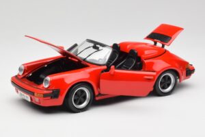 Porsche 911 964 Speedster Rojo Maisto 1:18 37800-M2 Metal - imagen 2 de 8