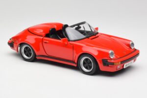Porsche 911 964 Speedster Rojo Maisto 1:18 37800-M2 Metal - imagen 6 de 8