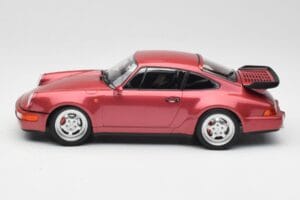 Porsche 911 964 Turbo Rojo Minichamps 1:18 155069102 Metal - imagen 3 de 6