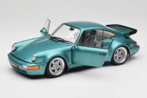 Porsche 911 964 Turbo Wimbledon Green Metallic Solido 1:18 S1803407 Metal - imagen 2 de 8