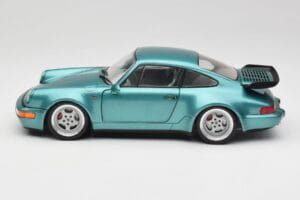 Porsche 911 964 Turbo Wimbledon Green Metallic Solido 1:18 S1803407 Metal - imagen 4 de 8