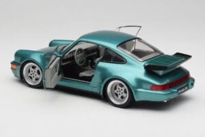 Porsche 911 964 Turbo Wimbledon Green Metallic Solido 1:18 S1803407 Metal - imagen 5 de 8