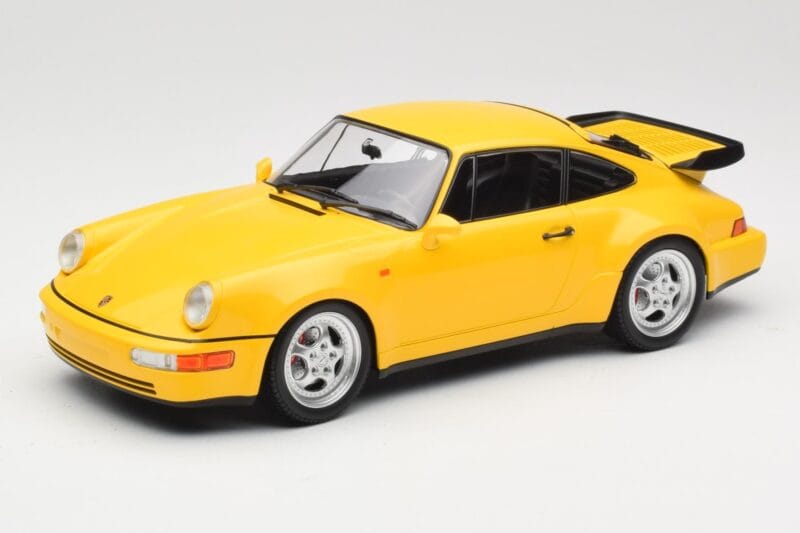 Porsche 911 964 Turbo Amarillo Minichamps 1:18 155069100 Metal