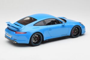 Porsche 911 991 Carrera 4S Aerokit Azul GT Spirit 1:18 GT085 Resina - imagen 2 de 6