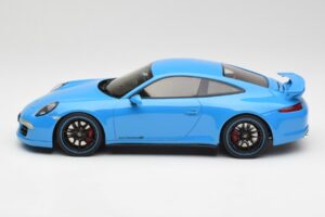 Porsche 911 991 Carrera 4S Aerokit Azul GT Spirit 1:18 GT085 Resina - imagen 3 de 6