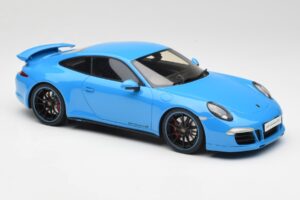 Porsche 911 991 Carrera 4S Aerokit Azul GT Spirit 1:18 GT085 Resina - imagen 4 de 6