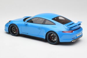 Porsche 911 991 Carrera 4S Aerokit Azul GT Spirit 1:18 GT085 Resina - imagen 5 de 6