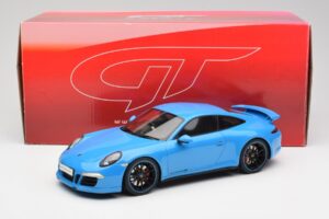 Porsche 911 991 Carrera 4S Aerokit Azul GT Spirit 1:18 GT085 Resina - imagen 6 de 6