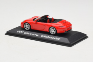 Porsche 911 991 Carrera Descapotable Rojo Minichamps 1:43 WAP0200120C Metal - imagen 3 de 4