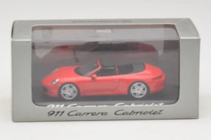 Porsche 911 991 Carrera Descapotable Rojo Minichamps 1:43 WAP0200120C Metal - imagen 4 de 4