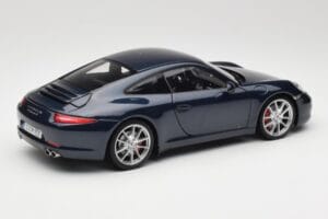 Porsche 911 991 Carrera S Blue Metallic Minichamps 1:18 WAP0210200C Metal - imagen 3 de 8