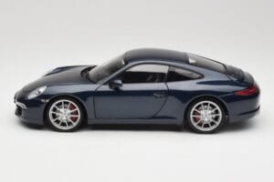 Porsche 911 991 Carrera S Blue Metallic Minichamps 1:18 WAP0210200C Metal - imagen 4 de 8