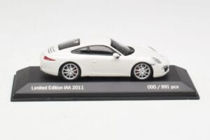 Porsche 911 991 Carrera S Blanco IAA Frankfurt 2011 Minichamps 1:43 WAX20100090 Metal - imagen 3 de 5