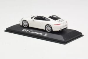Porsche 911 991 Carrera S Blanco IAA Frankfurt 2011 Minichamps 1:43 WAX20100090 Metal - imagen 4 de 5