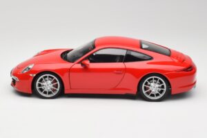Porsche 911 991 Carrera S Guards Rojo Minichamps 1:18 100061020 Metal - imagen 4 de 8