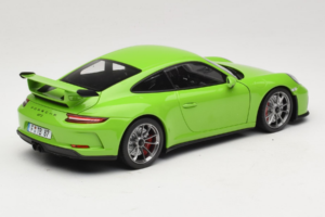 Porsche 911 991 GT3 Verde Shmee150 Minichamps 1:18 110067025 Metal - imagen 3 de 8