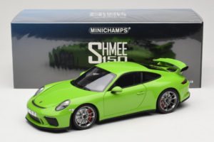 Porsche 911 991 GT3 Verde Shmee150 Minichamps 1:18 110067025 Metal - imagen 8 de 8