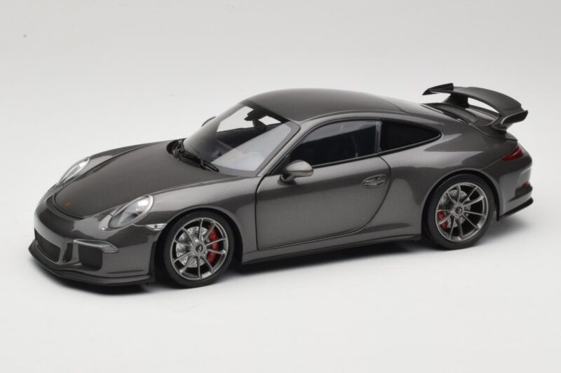 Porsche 911 991 GT3 Grey Metallic Minichamps 1:18 110062720 Metal