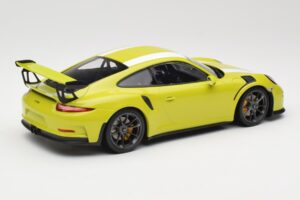 Porsche 911 991.1 GT3 RS Lizard Green & Stripes Minichamps 1:18 155066224 Metal - imagen 2 de 6