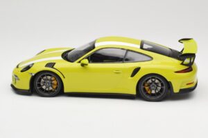 Porsche 911 991.1 GT3 RS Lizard Green & Stripes Minichamps 1:18 155066224 Metal - imagen 3 de 6