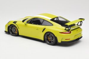 Porsche 911 991.1 GT3 RS Lizard Green & Stripes Minichamps 1:18 155066224 Metal - imagen 5 de 6