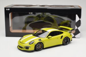 Porsche 911 991.1 GT3 RS Lizard Green & Stripes Minichamps 1:18 155066224 Metal - imagen 6 de 6
