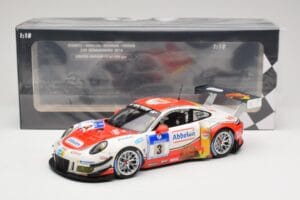 Porsche 911 991.1 GT3 R #3 Frikadelli Racing N. Siedler / K. Abbelen / S. Schmitz 24 Hours of Nurburgring 2016 Minichamps 1:1 - imagen 6 de 6