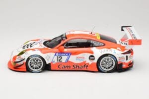 Porsche 911 991.1 GT3 R Manthey Racing #12 F. Klohs / P. Renauer 24 Hours Nurburgring 2017 Minichamps 1:18 155176912 Metal - imagen 3 de 6