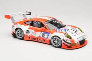 Porsche 911 991.1 GT3 R Manthey Racing #12 F. Klohs / P. Renauer 24 Hours Nurburgring 2017 Minichamps 1:18 155176912 Metal - imagen 4 de 6