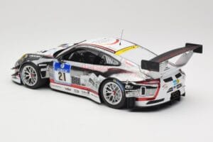 Porsche 911 991.1 GT3 R #21 WTM Racing J. Stursberg / V. Krumbach 24h Nurburgring 2016 Minichamps 1:18 155166021 Metal - imagen 5 de 6