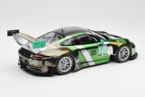 Porsche 911 991.1 GT3 R #540 Black Swan Racing P. Long / T. Pilgrim 24h Daytona 2016 Minichamps 1:18 155166540 Metal - imagen 2 de 6