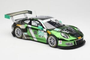 Porsche 911 991.1 GT3 R #540 Black Swan Racing P. Long / T. Pilgrim 24h Daytona 2016 Minichamps 1:18 155166540 Metal - imagen 4 de 6