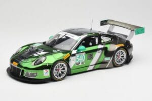 Porsche 911 991.1 GT3 R #540 Black Swan Racing P. Long / T. Pilgrim 24h Daytona 2016 Minichamps 1:18 155166540 Metal