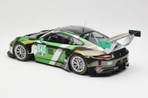 Porsche 911 991.1 GT3 R #540 Black Swan Racing P. Long / T. Pilgrim 24h Daytona 2016 Minichamps 1:18 155166540 Metal - imagen 5 de 6