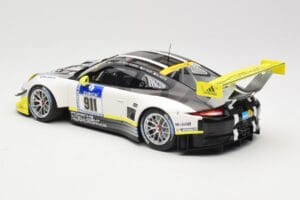 Porsche 911 991.1 GT3 R #911 Manthey Racing N. Tandy / E. Bamber 24h Nurburgring 2016 Minichamps 1:18 155166911 Metal - imagen 5 de 6